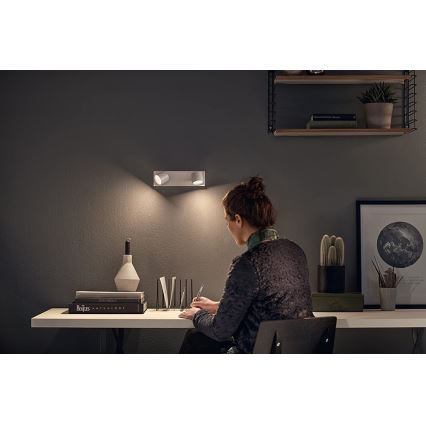 Philips 56242/31/P0 - LED Ściemnialne oświetlenie punktowe STAR 2xLED/4,5W/230V