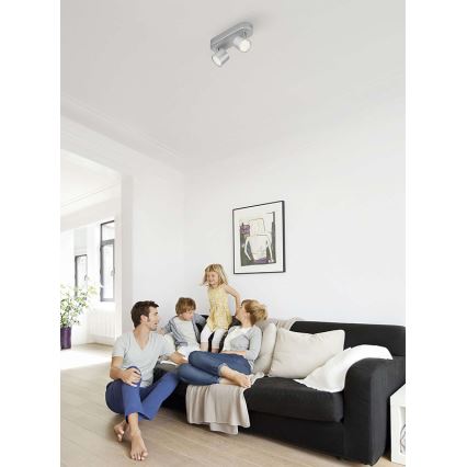 Philips - LED Oświetlenie punktowe ściemnialne 2xLED/4,5W/230V