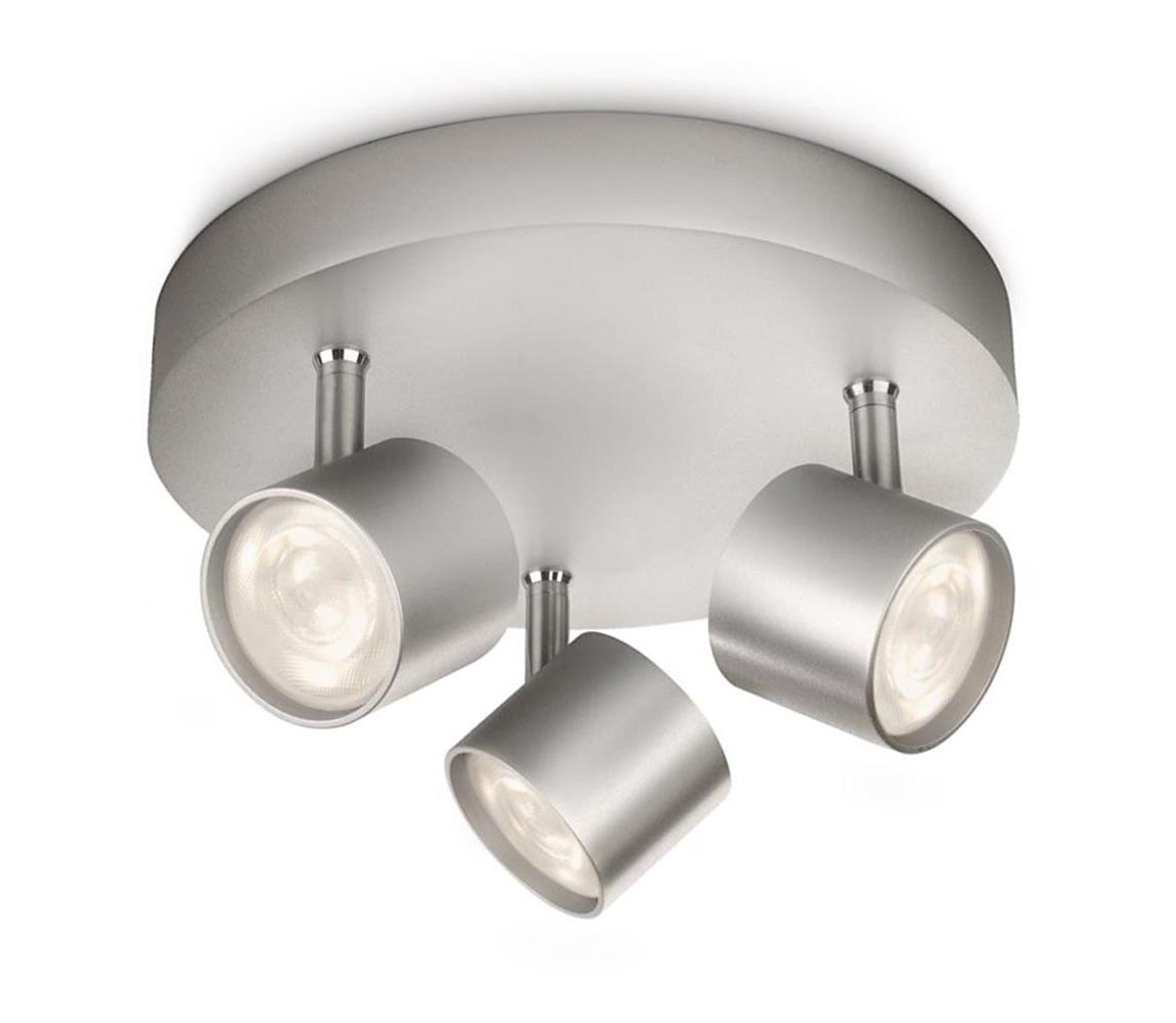 Philips 56243/48/16 - LED Oświetlenie punktowe ściemnialne STAR 3xLED/4W/230V