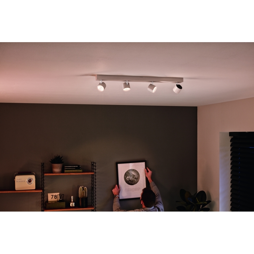 Philips 56244/31/P0 - LED Oświetlenie punktowe STAR 4xLED/4,5W/230V