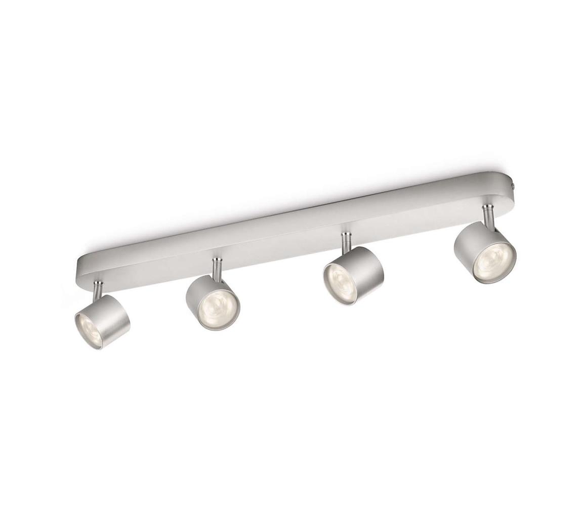 Philips 56244/48/16 - LED Oświetlenie punktowe ściemnialne STAR 4xLED/3W/230V