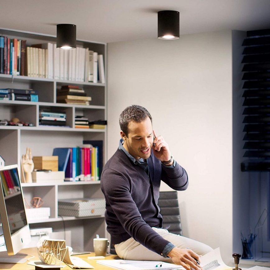 Philips - LED Plafon ściemnialny Hue PILLAR 1xGU10/5W/230V