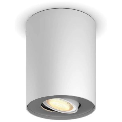Philips - LED regulowane punktowe oświetlenie Hue PILLAR 1xGU10/5W/230V + pilot zdalnego sterowania