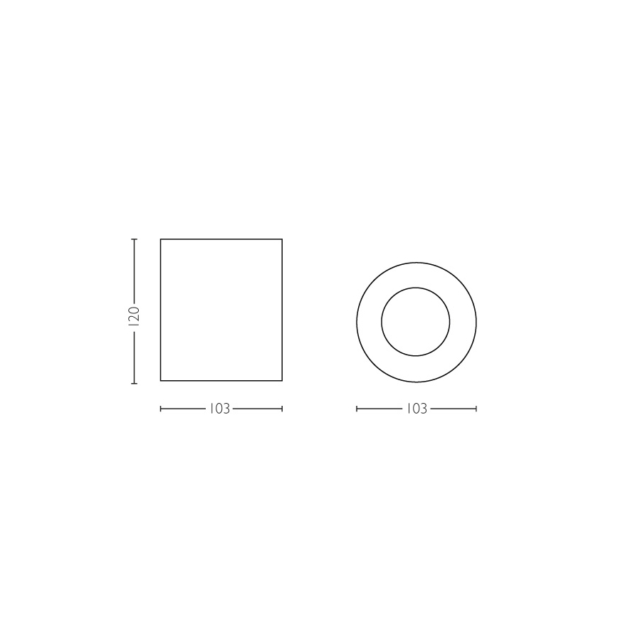 Philips 56330/31/P7 - LED Reflektor punktowy PILLAR HUE 1xGU10/5,5W/230V