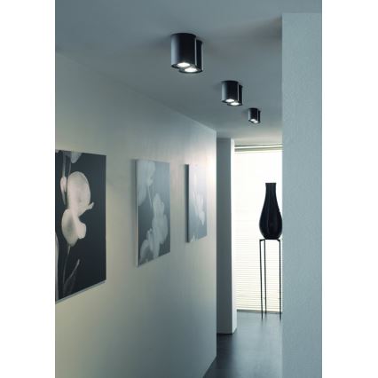 Philips 56332/30/10 - Lampa sufitowa MYLIVING PILLAR 2xGU10/50W/230V czarny