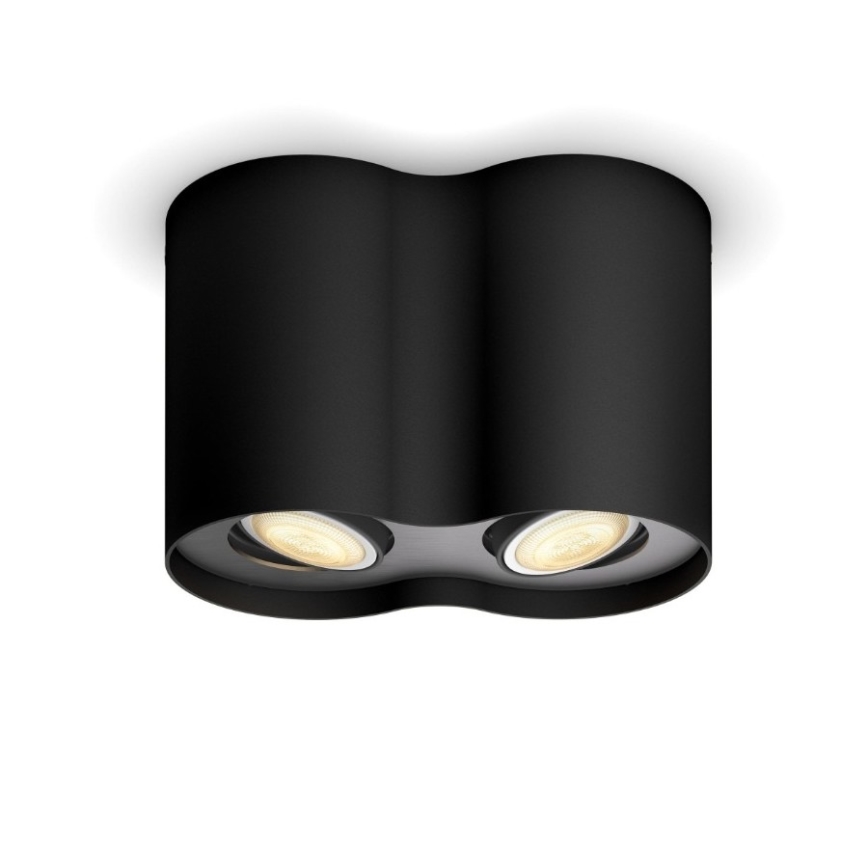Philips - LED Oświetlenie ściemnialne Hue PILLAR 2xGU10/5W/230V + ZS