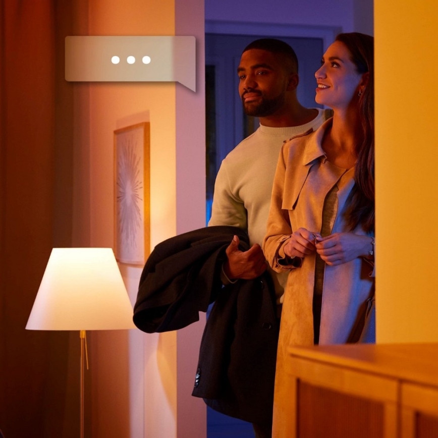 Philips - LED Oświetlenie ściemnialne Hue PILLAR 2xGU10/5W/230V + ZS