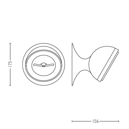 Philips 57070/31/LI - Reflektor punktowy LIRIO PALLO G53/50W