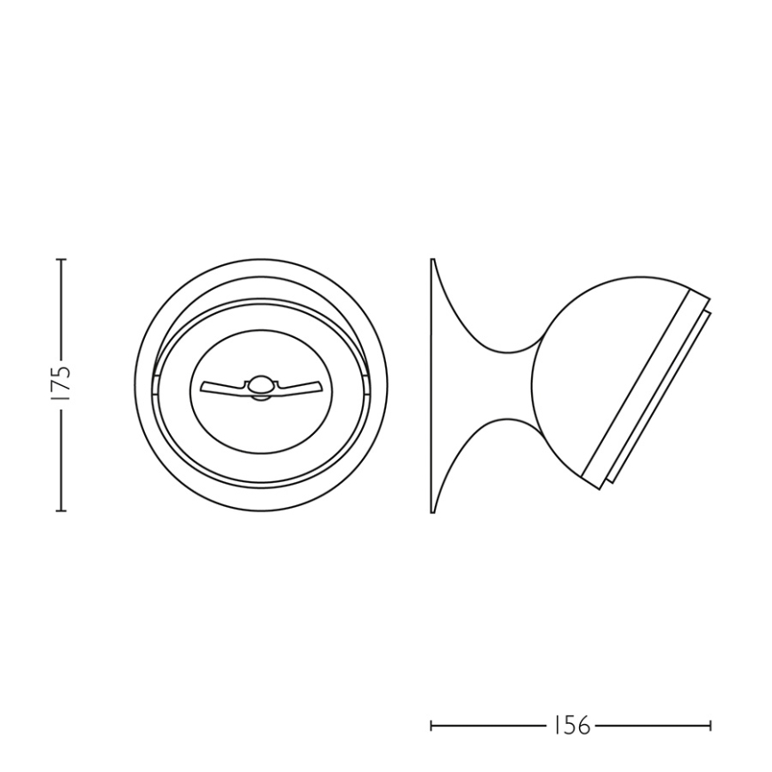 Philips 57070/31/LI - Reflektor punktowy LIRIO PALLO G53/50W