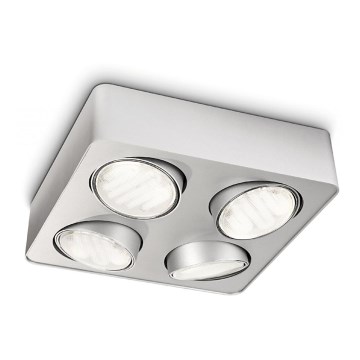 Philips 57954/48/16 - Reflektor MYLIVING CONFIDENT 4xGX53/9W/230V