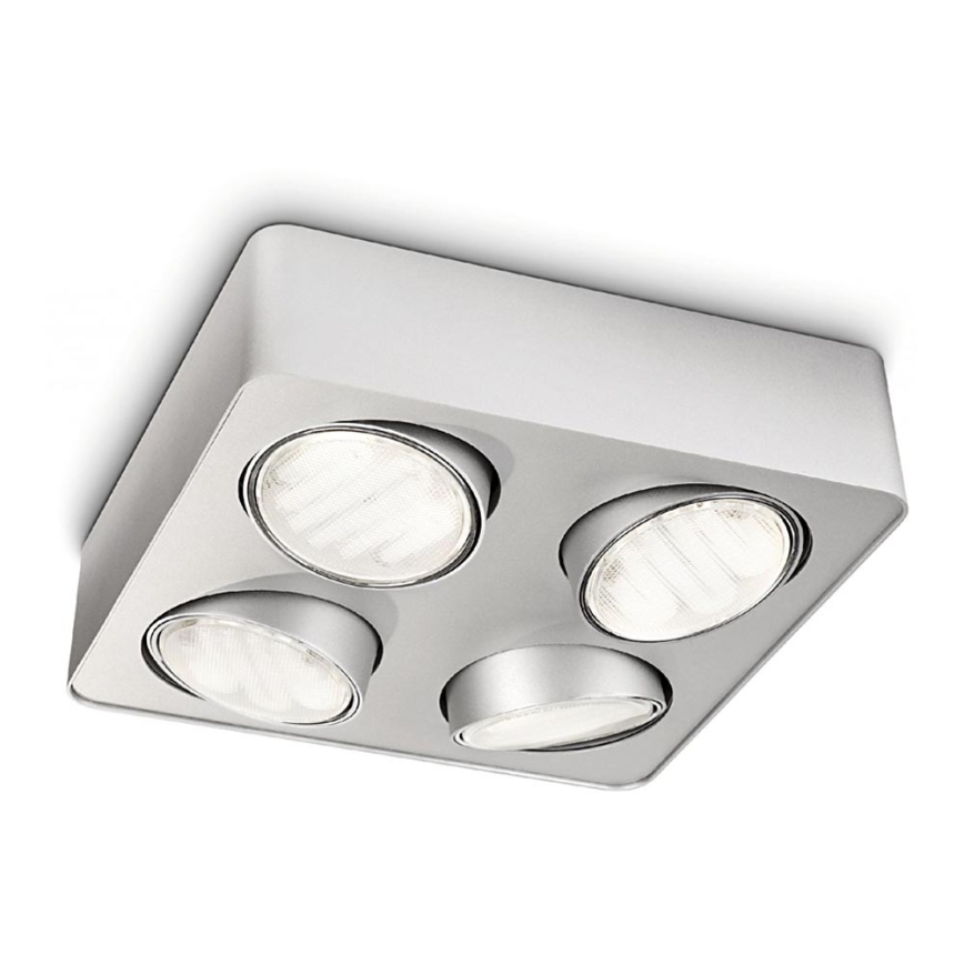 Philips 57954/48/16 - Reflektor MYLIVING CONFIDENT 4xGX53/9W/230V