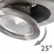 Philips 58215/17/16 - LED Oprawa wpuszczana łazienkowa SAIPH 1xGU10/6W+1xGU10/35W