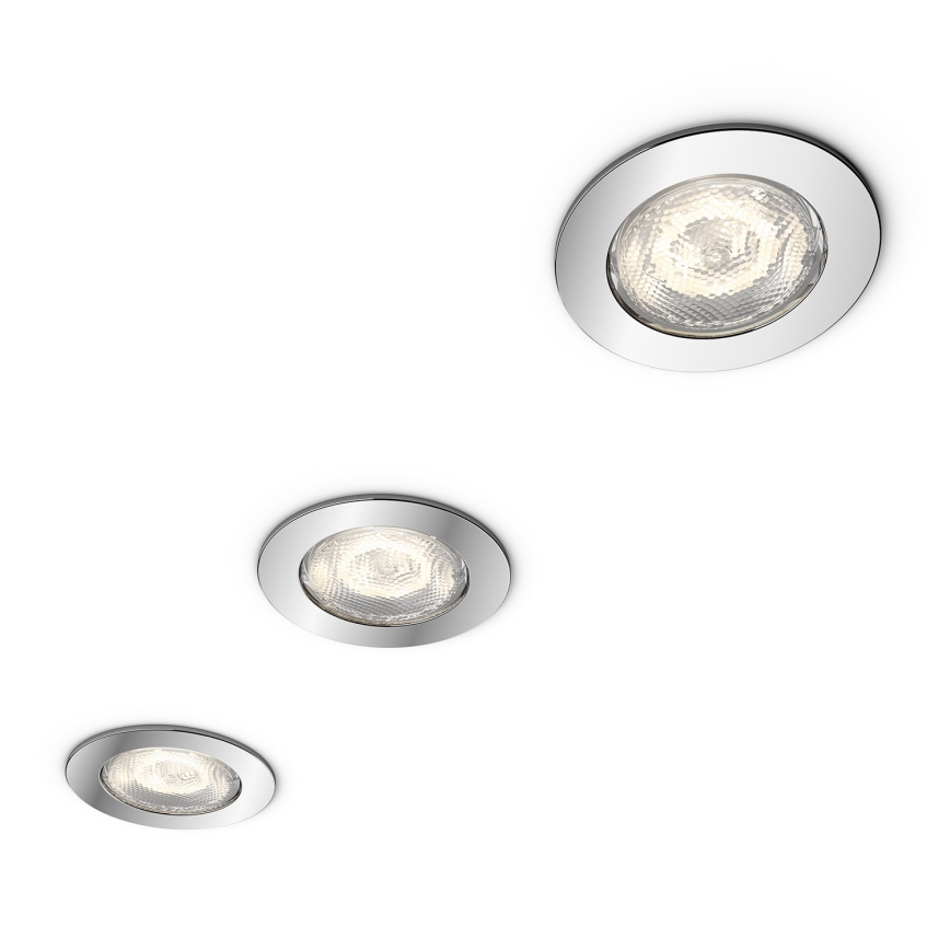 Philips 59007/11/P0 - SADA 3x LED lampa sufitowa MYBATHROOM DREAMINESS 3xLED/4,5W/230V