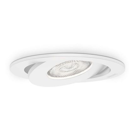 Philips - ZESTAW 3x Ściemnialna oprawa wpuszczana LED/4,5W/230V