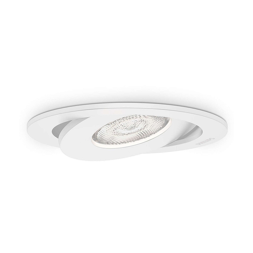 Philips 59183/31/16 -  ZESTAW 3x LED oprawa wpuszczana  ASTEROPE 1xLED/4,5W/230V