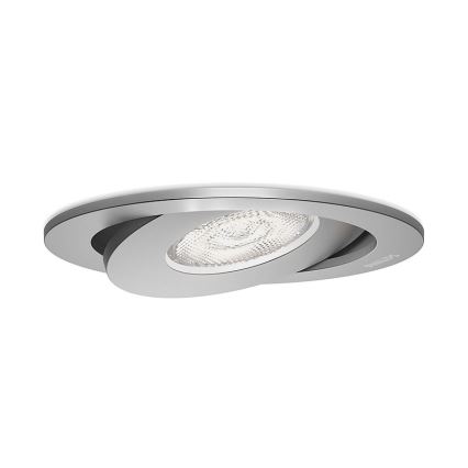 Philips - ZESTAW 3x Ściemnialna prawa wpuszczana LED/4,5W/230V