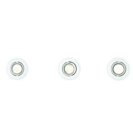 Philips 59243/31/E7 - ZESTAW 3x Oprawa wpuszczana ENIF 3xGU10/50W/230V