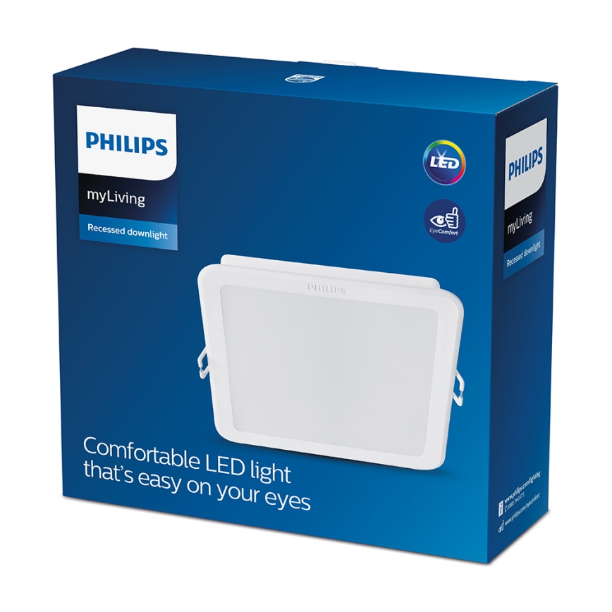 Philips - oprawa sufitowa wpuszczana LED/12,5W/230V 3000K