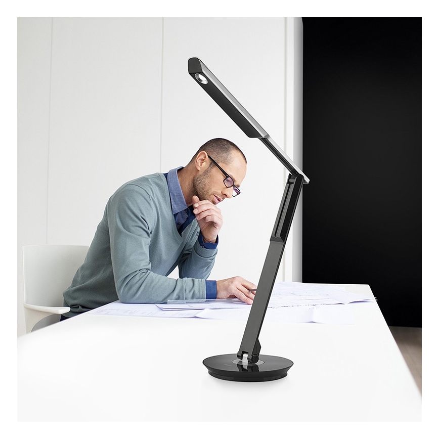 Philips 67420/30/26 - LED Lampa stołowa z regulacją światła MALLET 1xLED/5,5W/230V