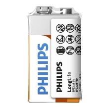 Philips 6F22L1F/10 - Bateria Cynkowo-chlorkowa 6F22 LONGLIFE 9V