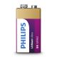 Philips 6FR61LB1A/10 - Bateria litowa 6LR61 LITHIUM ULTRA 9V 600mAh
