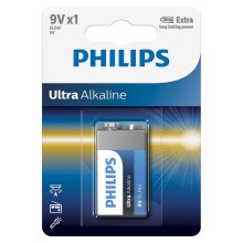 Philips 6LR61E1B/10 - Bateria alkaliczna 6LR61 ULTRA ALKALINE 9V