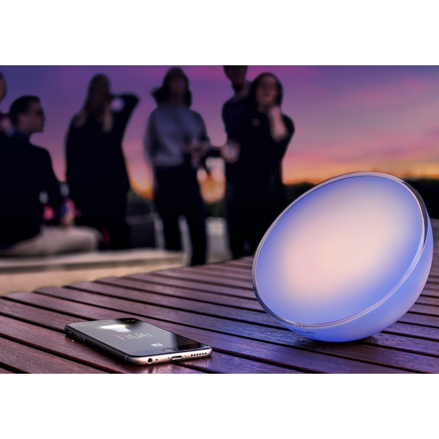 Philips 71460/60/PH - Ściemnialna lampa stołowa HUE GO 1xLED/6W/RGB