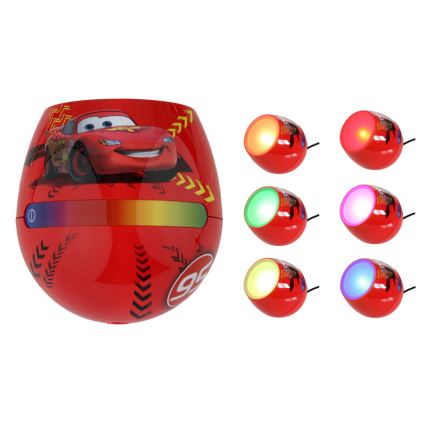 Philips 71704/32/16 - LED Lampa dekoracyjna dziecięca LIVINGCOLORS MICRO DISNEY CARS 1xRGB LED/4,7W/230V