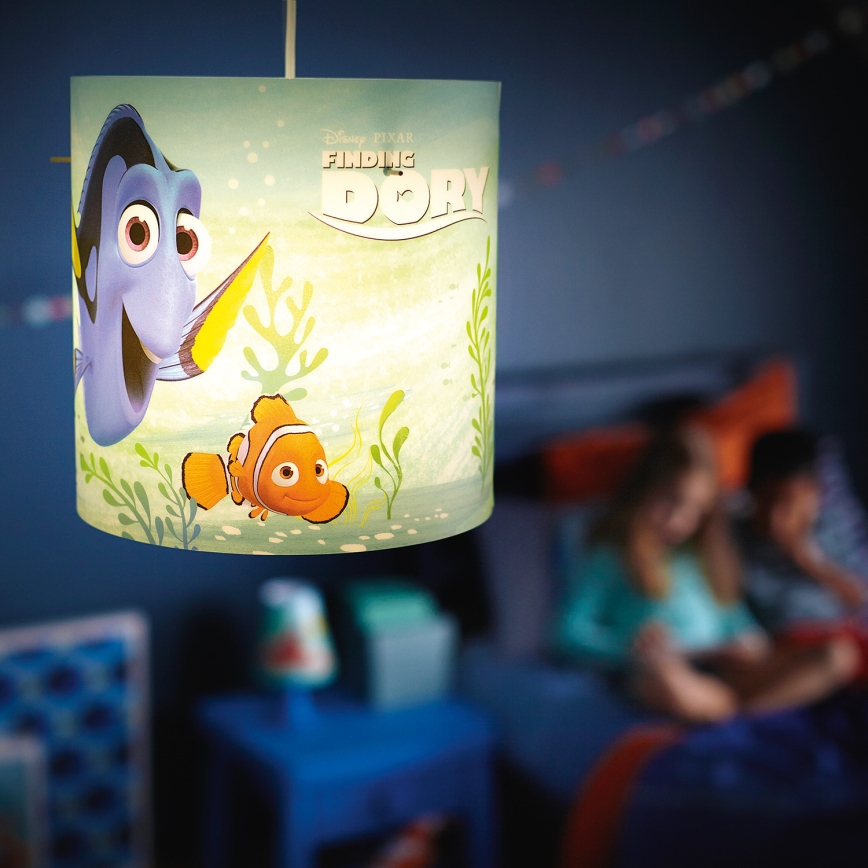 Philips 71751/90/16 - Żyrandol dziecięcy DISNEY FINDING DORY 1xE27/23W/230V