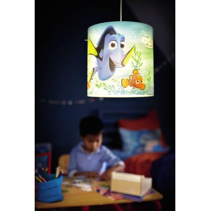 Philips 71751/90/16 - Żyrandol dziecięcy DISNEY FINDING DORY 1xE27/23W/230V
