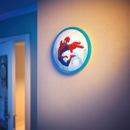 Philips 71760/40/16 - LED Kinkiet dziecięcy DISNEY SPIDER-MAN 1xLED/4W/230V