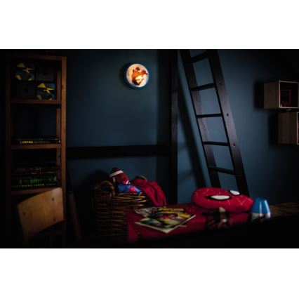 Philips 71760/40/16 - LED Kinkiet dziecięcy DISNEY SPIDER-MAN 1xLED/4W/230V