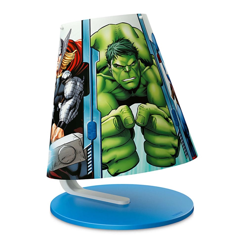 Philips 71764/35/16 - LED Dziecięca lampka stołowa MARVEL AVENGERS LED/3W/230V