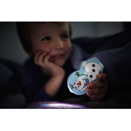Philips 71767/08/16 - LED  Lampa dziecięca DISNEY FROZEN 1xLED/0,3W/2xAAA