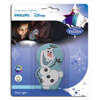 Philips 71767/08/16 - LED  Lampa dziecięca DISNEY FROZEN 1xLED/0,3W/2xAAA