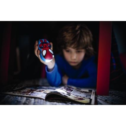 Philips 71767/40/16 - LED Latarka dziecięca MARVEL SPIDER-MAN 1xLED/0,3W/2xAAA