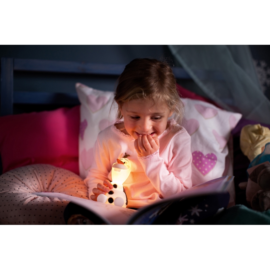 Philips 71768/08/16 - LED  Lampa dziecięca  FROZEN 1xLED/0,2W/2xAAA