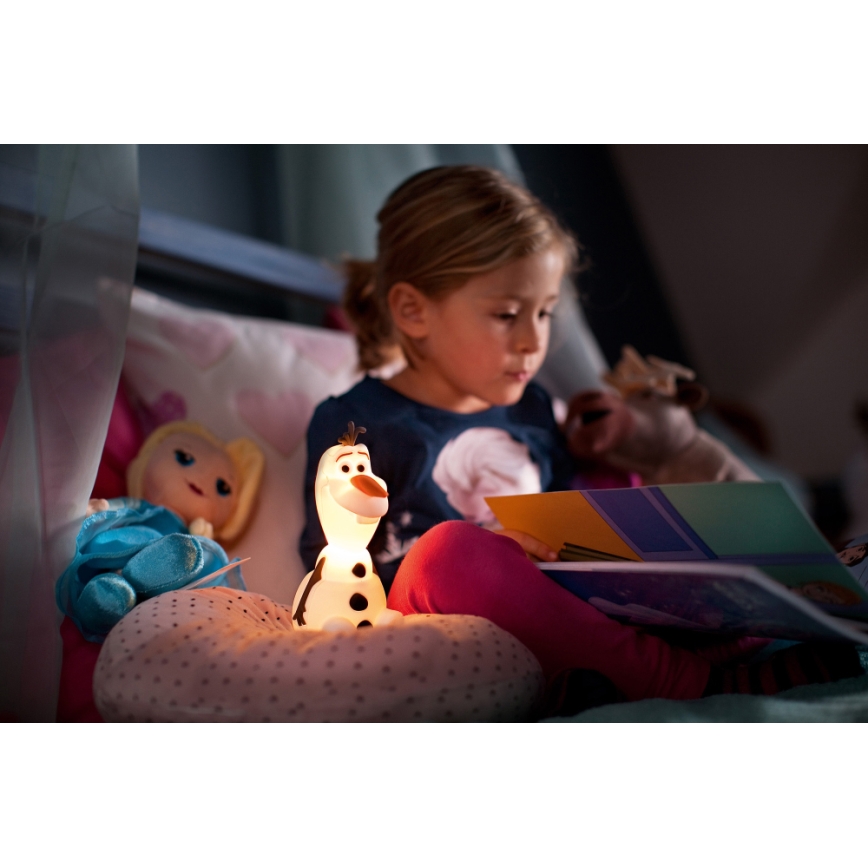 Philips 71768/08/16 - LED  Lampa dziecięca  FROZEN 1xLED/0,2W/2xAAA