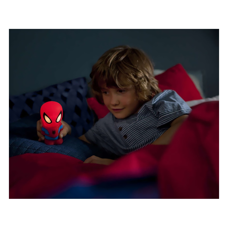 Philips 71768/40/16 - LED dětská lampa SPIDERMAN 2xLED/0,2W/2xAAA
