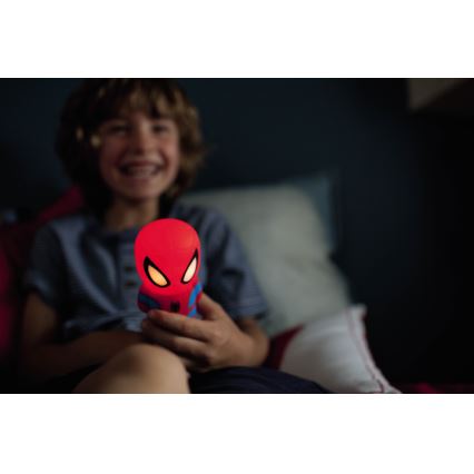 Philips 71768/40/16 - LED  Lampa dziecięca  DISNEY SPIDER-MAN 2xLED/0,2W/2xAAA