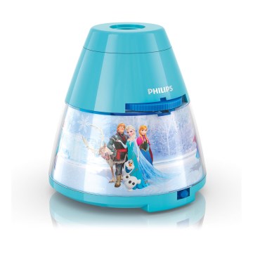 Philips 71769/08/16 - LED Projektor dziecięcy DISNEY FROZEN LED/0,1W/3xAA