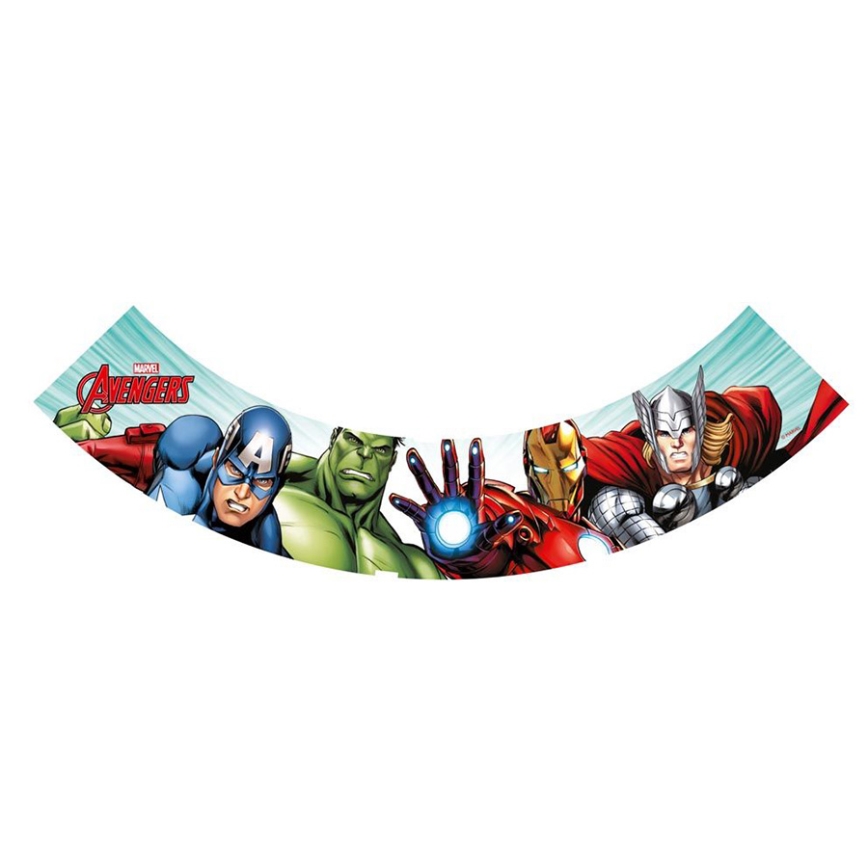 Philips 71769/35/P0 - LED Lampa stołowa dziecięca i projektor AVENGERS 1xLED/0,1W/4,5V