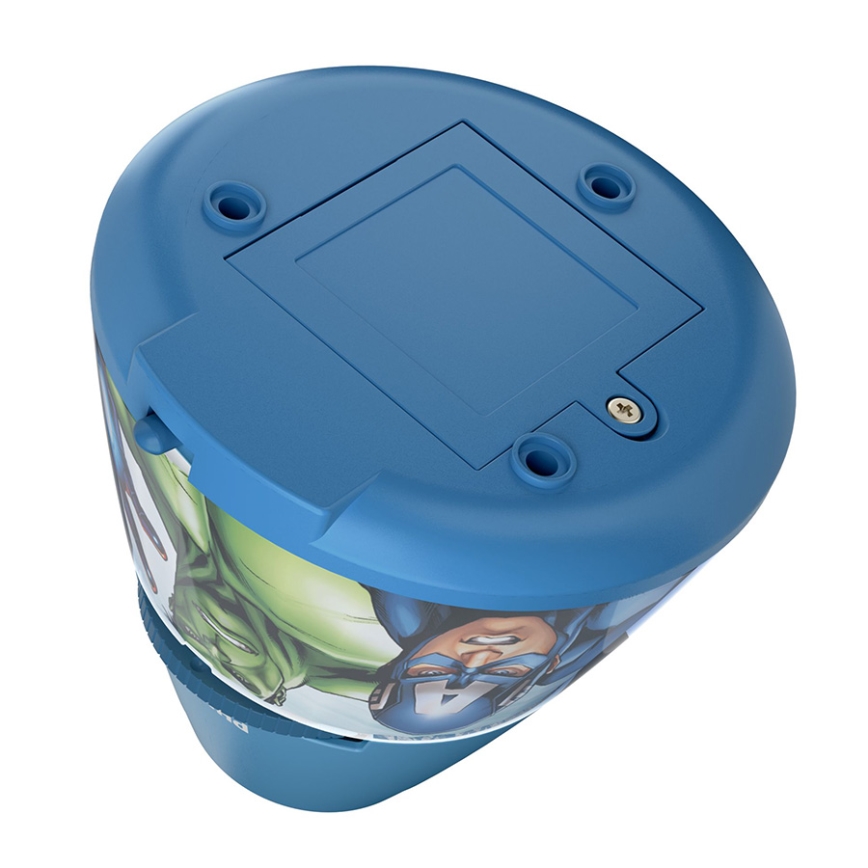 Philips 71769/35/P0 - LED Lampa stołowa dziecięca i projektor AVENGERS 1xLED/0,1W/4,5V