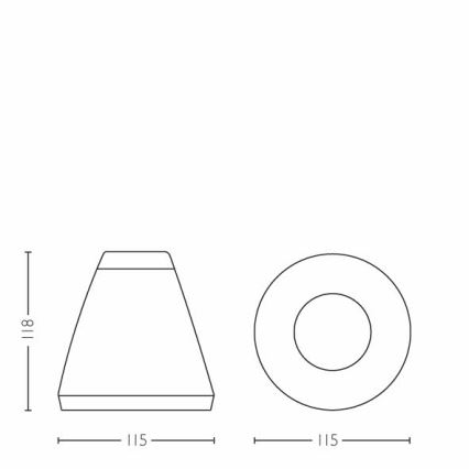 LED Lampa stołowa dziecięca i projektor 1xLED/0,1W/4,5V