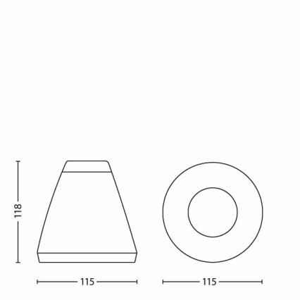 LED Lampa dziecięca  1xLED/0,1W + 3xLED/0,3W/3xAA projektor