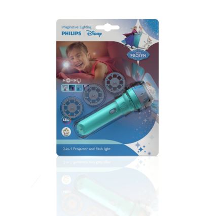 LED Lampa dziecięca  1xLED/3xLR44 projektor