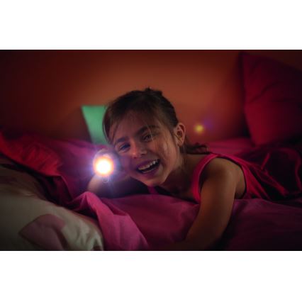 Philips 71788/90/16 - LED Dziecięca latarka i projektor DISNEY DORY LED/3xLR44