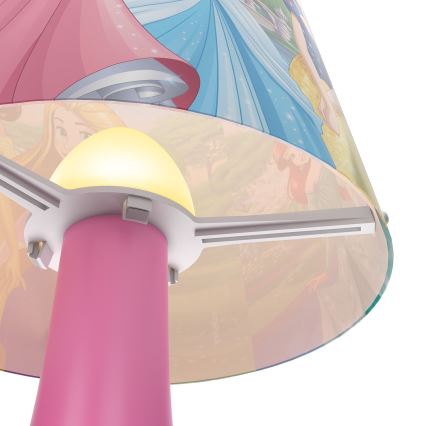 Philips 71795/28/16 - Lampa stołowa dla dzieci DISNEY PRINCESS LED/2,3W/230V