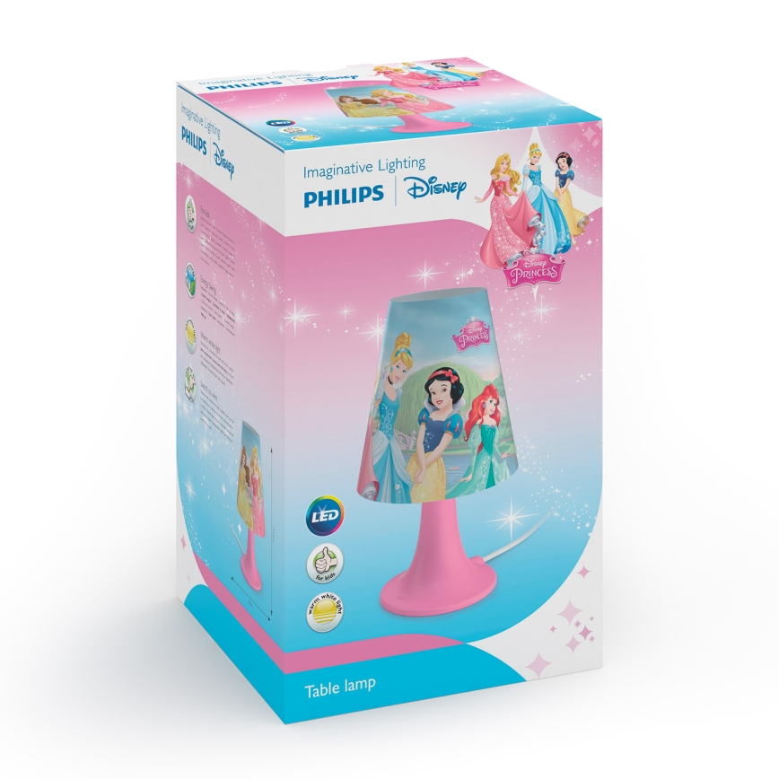 Philips 71795/28/16 - Lampa stołowa dla dzieci DISNEY PRINCESS LED/2,3W/230V