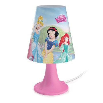 Philips 71795/28/16 -  LED Lampa stołowa dla dzieci DISNEY PRINCESS LED/2,3W/230V